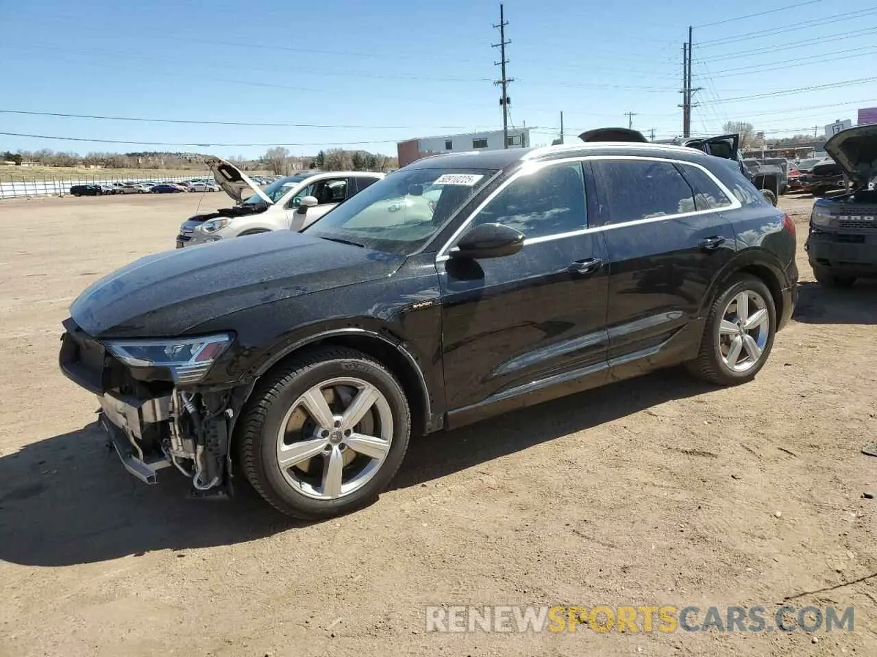 1 fotografías del automóvil dañado WA1LABGE6KB014901 AUDI E-TRON 2019