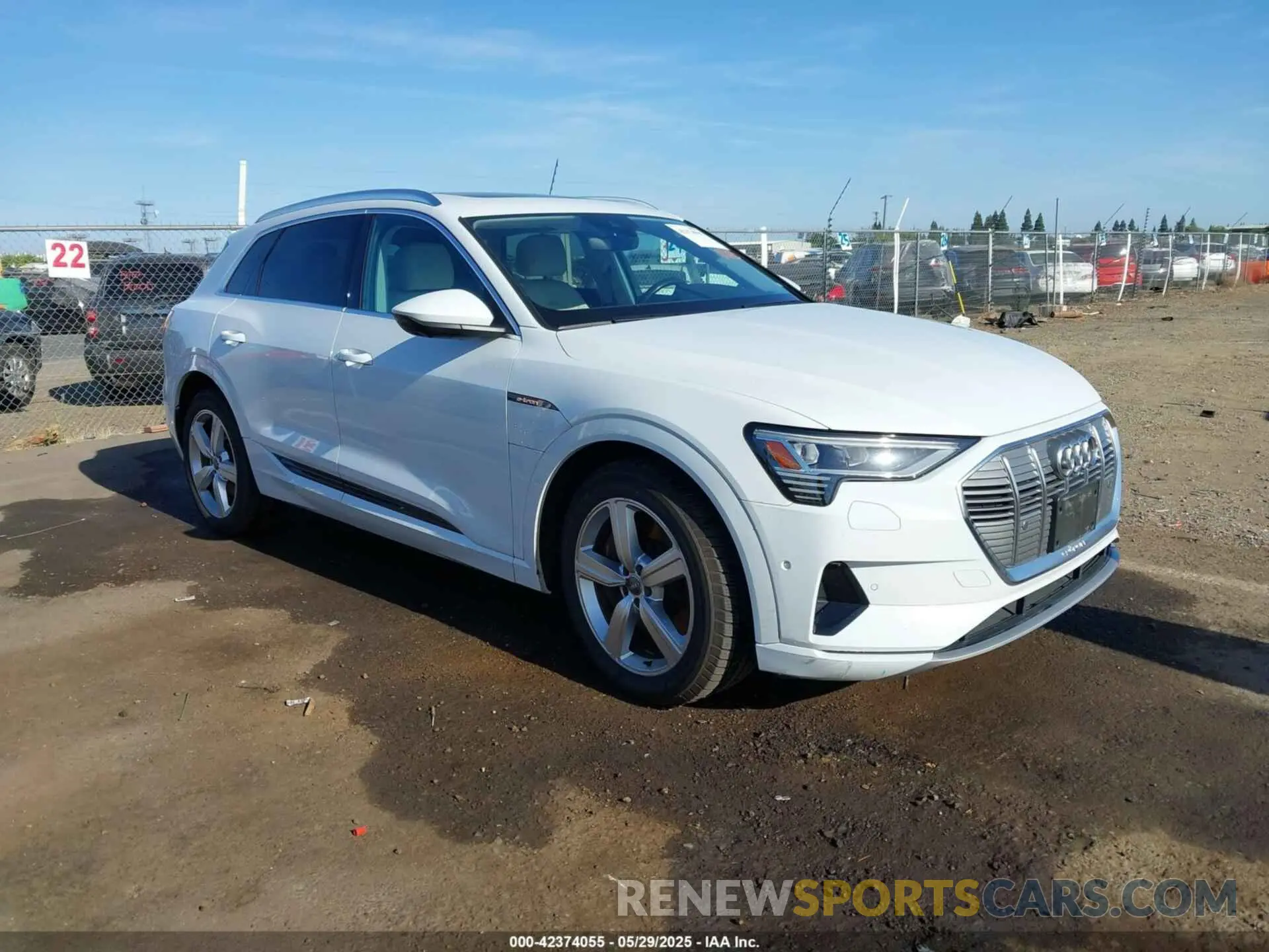1 fotografías del automóvil dañado WA1LABGEXKB020765 AUDI E-TRON 2019