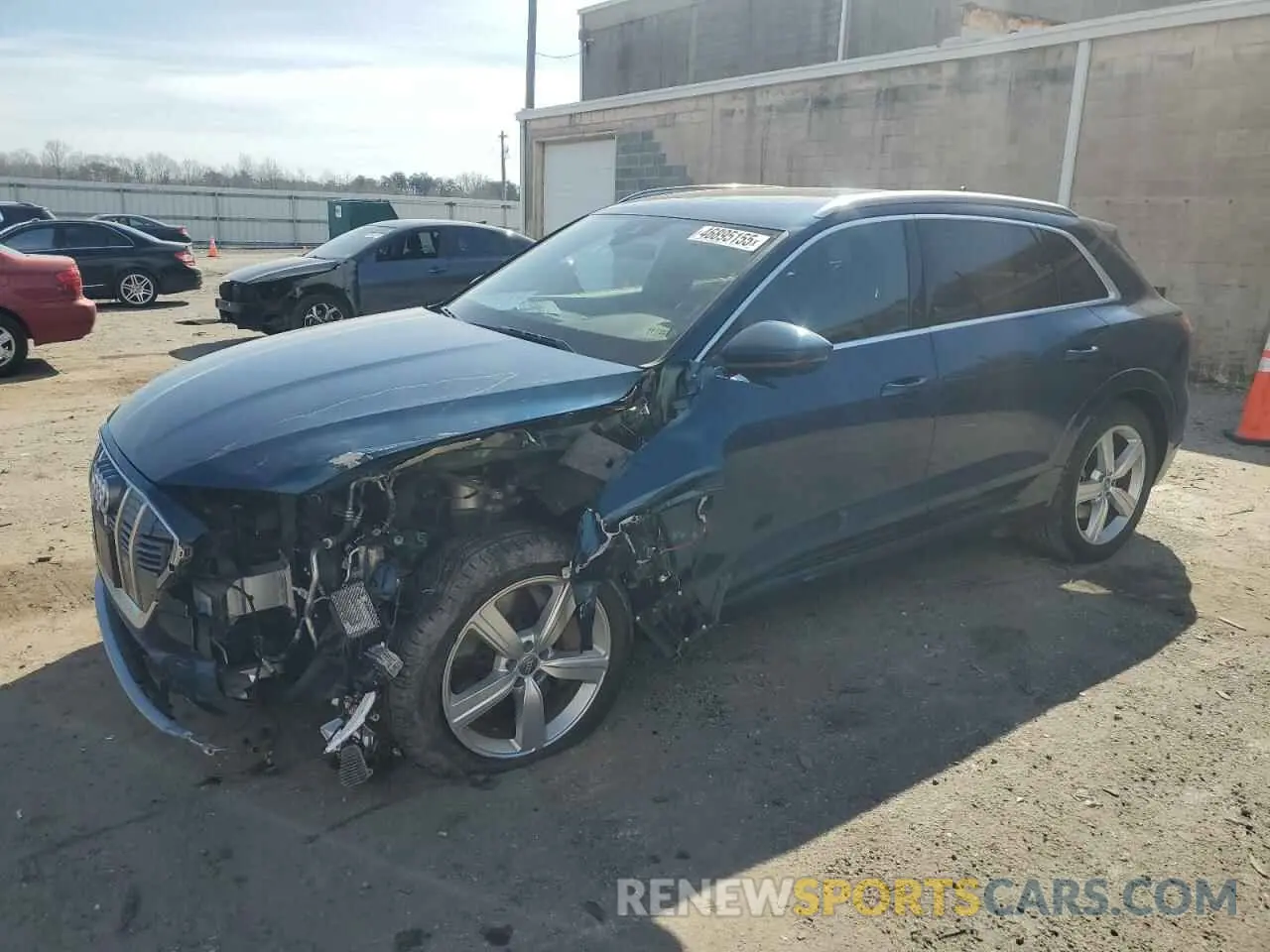 1 fotografías del automóvil dañado WA1LABGEXKB020863 AUDI E-TRON 2019
