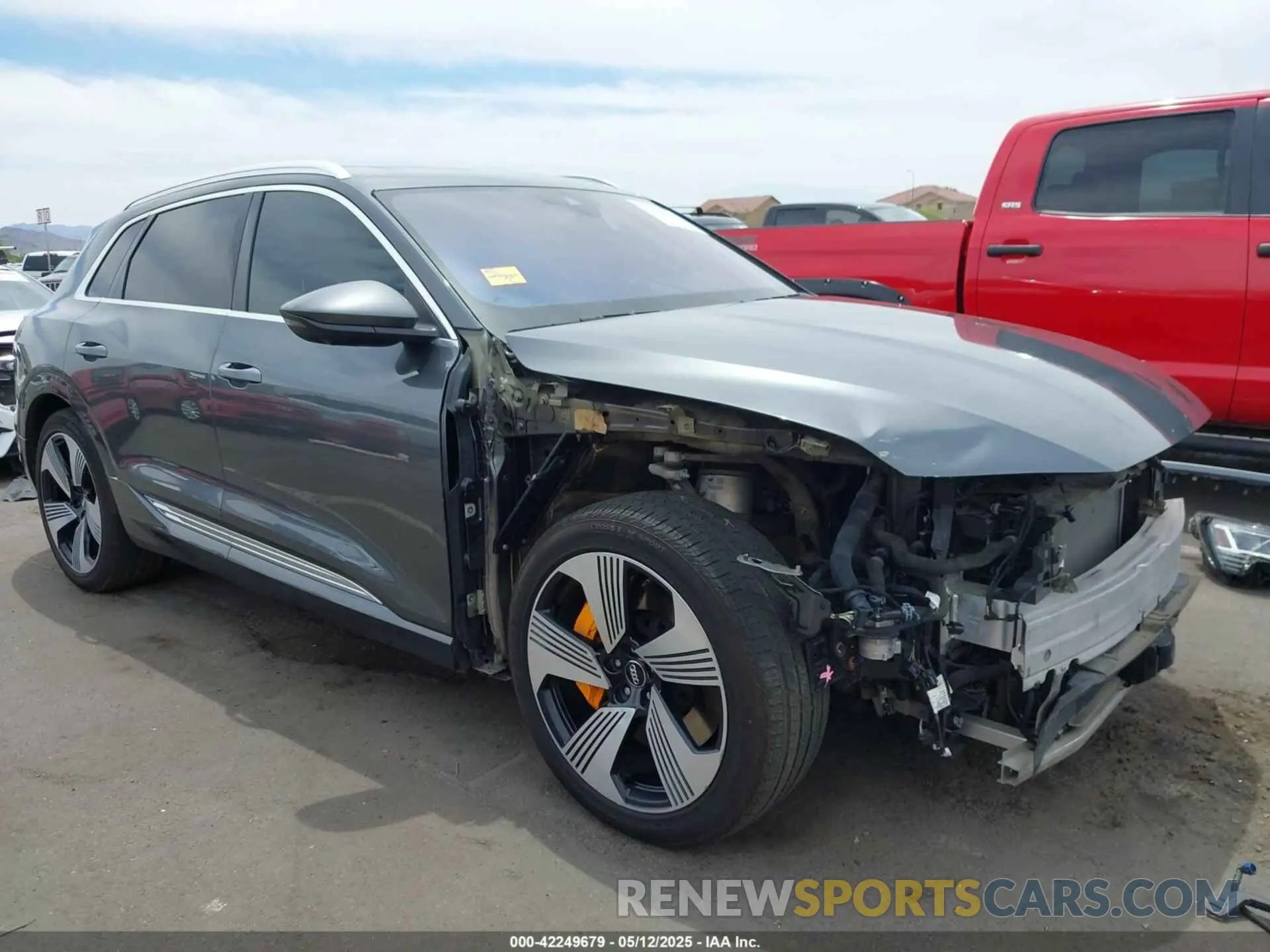 1 fotografías del automóvil dañado WA1VAAGE2KB008399 AUDI E-TRON 2019