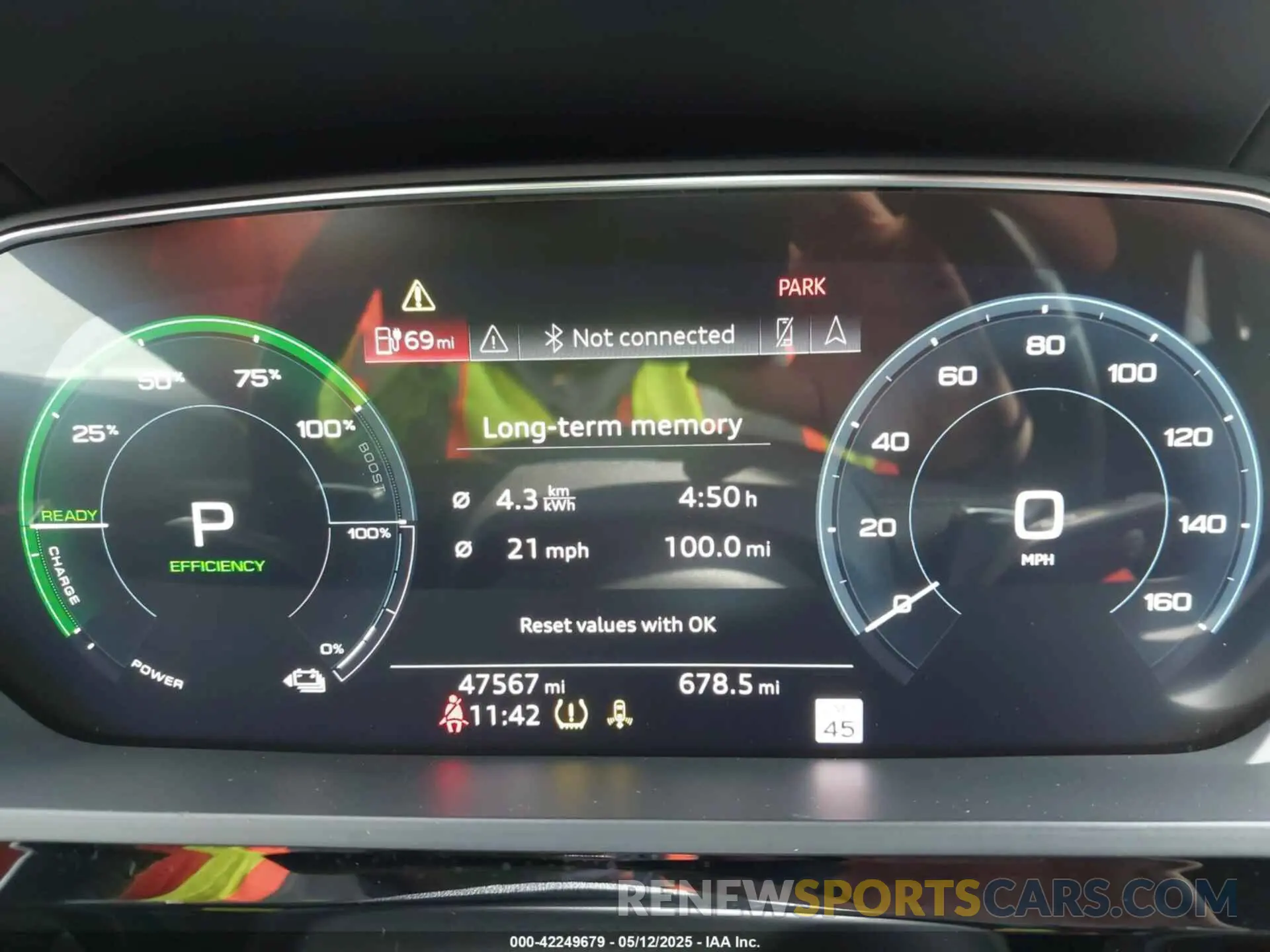 7 fotografías del automóvil dañado WA1VAAGE2KB008399 AUDI E-TRON 2019