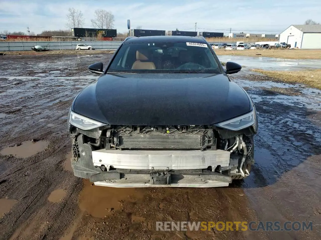 5 fotografías del automóvil dañado WA1VAAGE5KB005402 AUDI E-TRON 2019