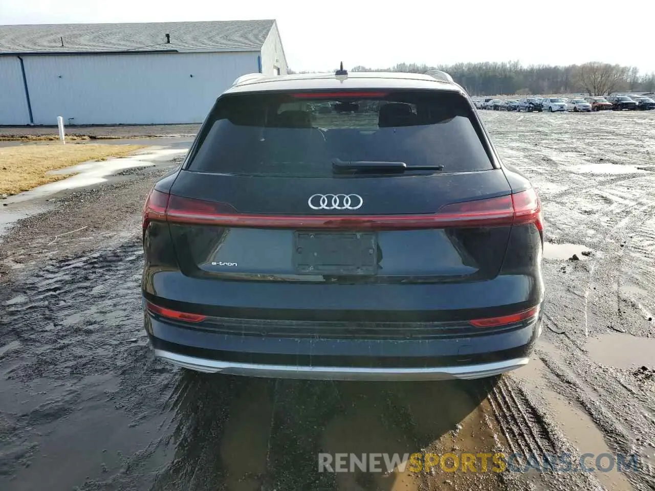 6 fotografías del automóvil dañado WA1VAAGE5KB005402 AUDI E-TRON 2019