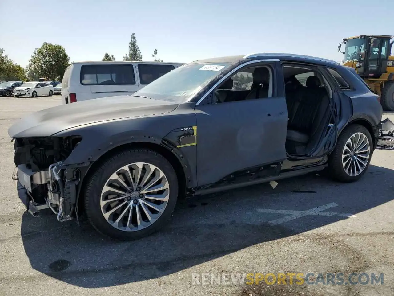 1 fotografías del automóvil dañado WA1VAAGE8KB022453 AUDI E-TRON 2019