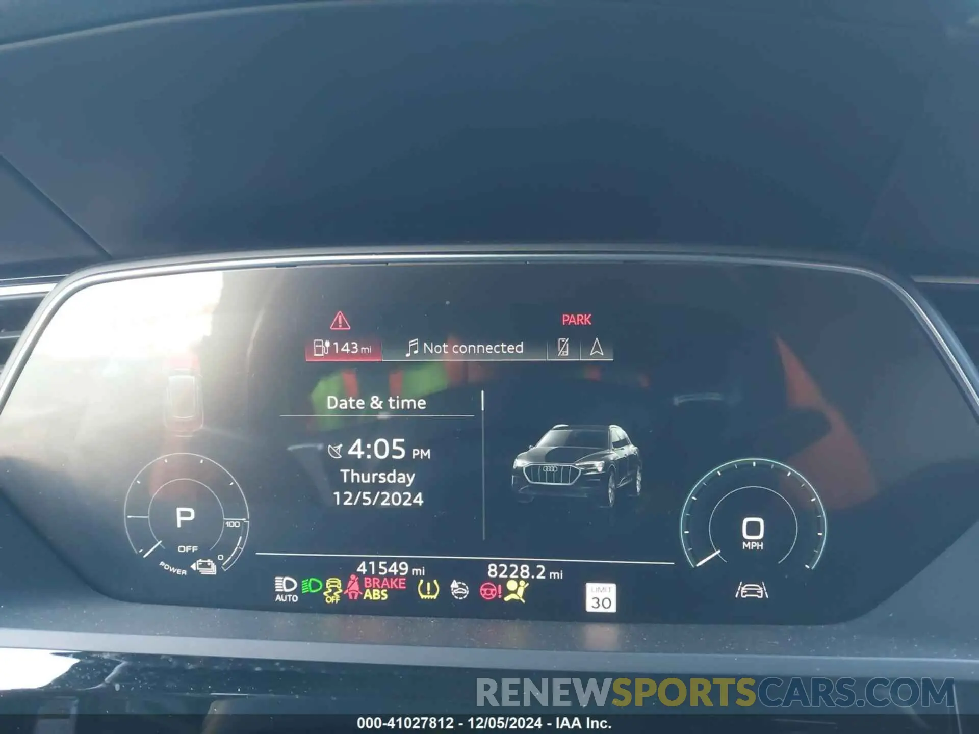 7 fotografías del automóvil dañado WA1VABGE0KB011579 AUDI E-TRON 2019