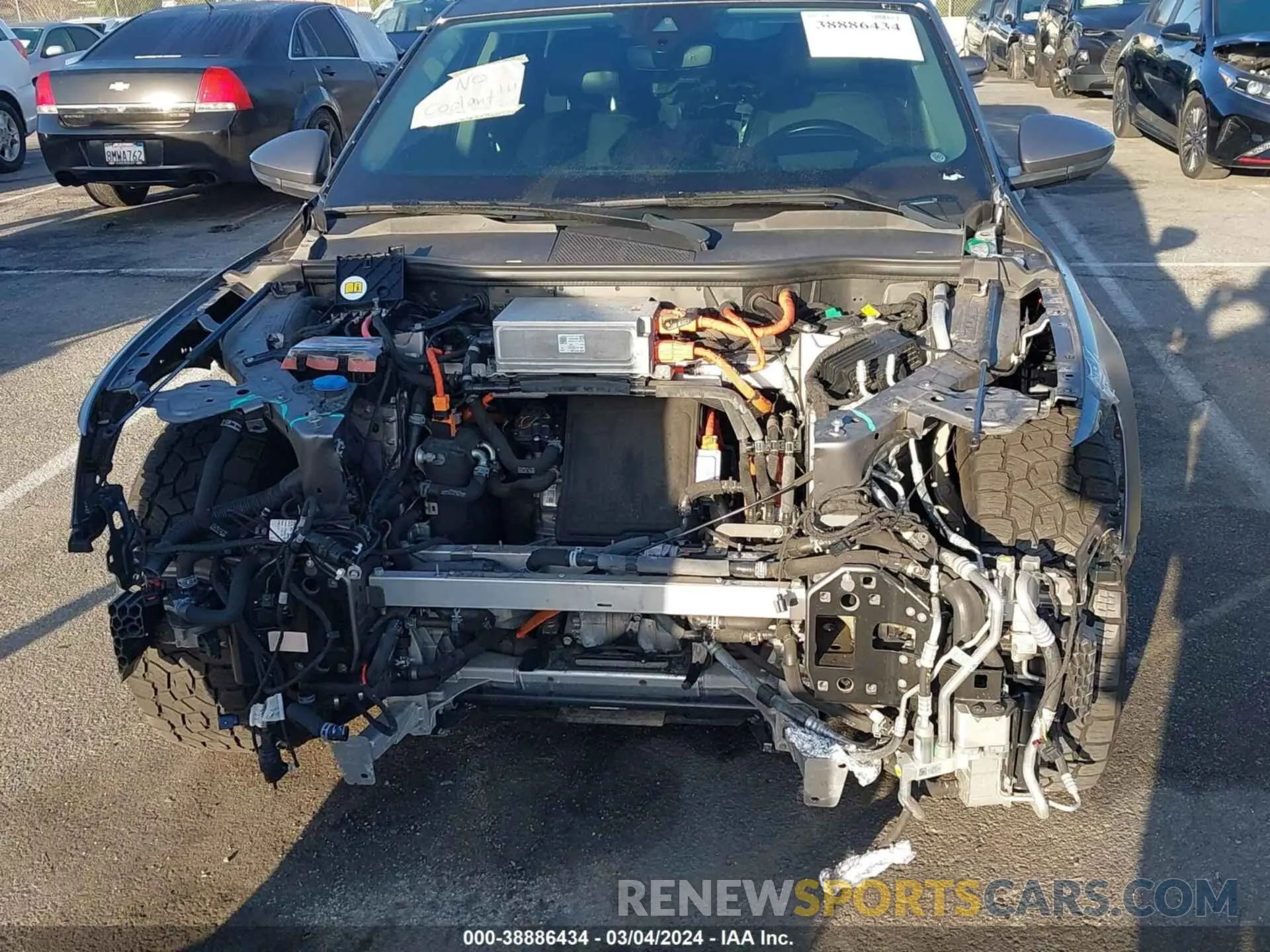 11 fotografías del automóvil dañado WA1VABGE3KB016744 AUDI E-TRON 2019