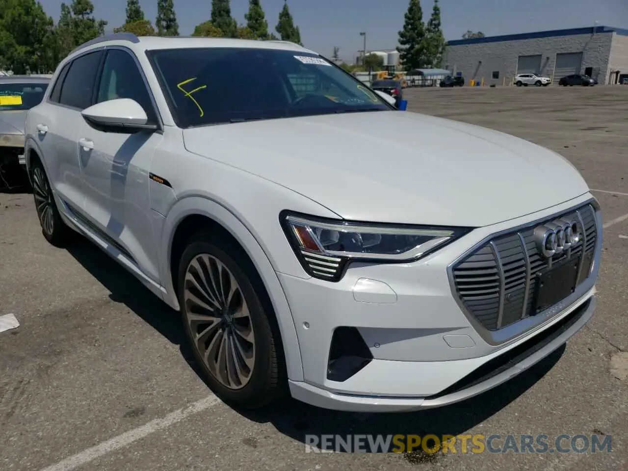 1 fotografías del automóvil dañado WA1VABGE8KB022944 AUDI E-TRON 2019