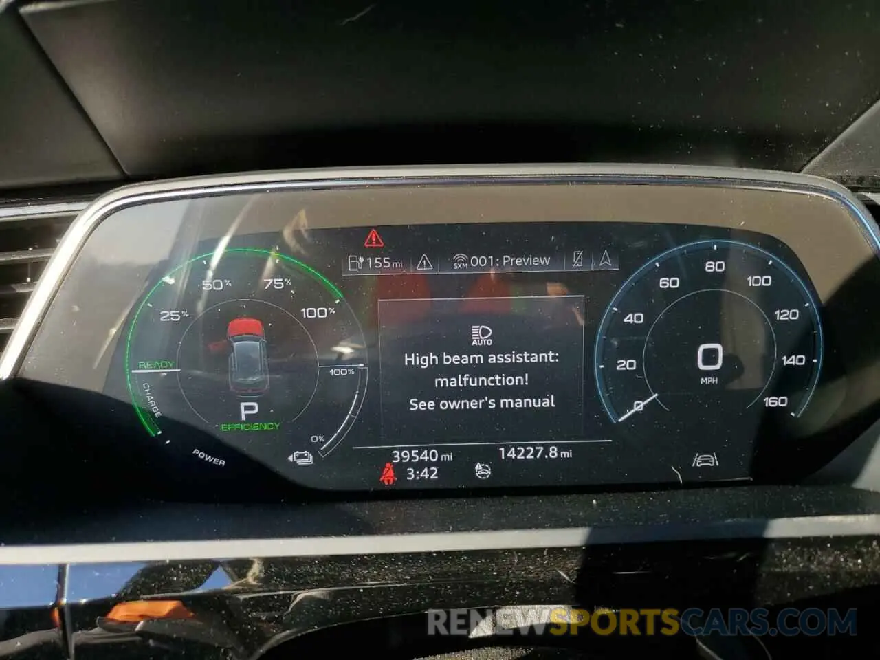 9 fotografías del automóvil dañado WA1VABGE9KB025139 AUDI E-TRON 2019