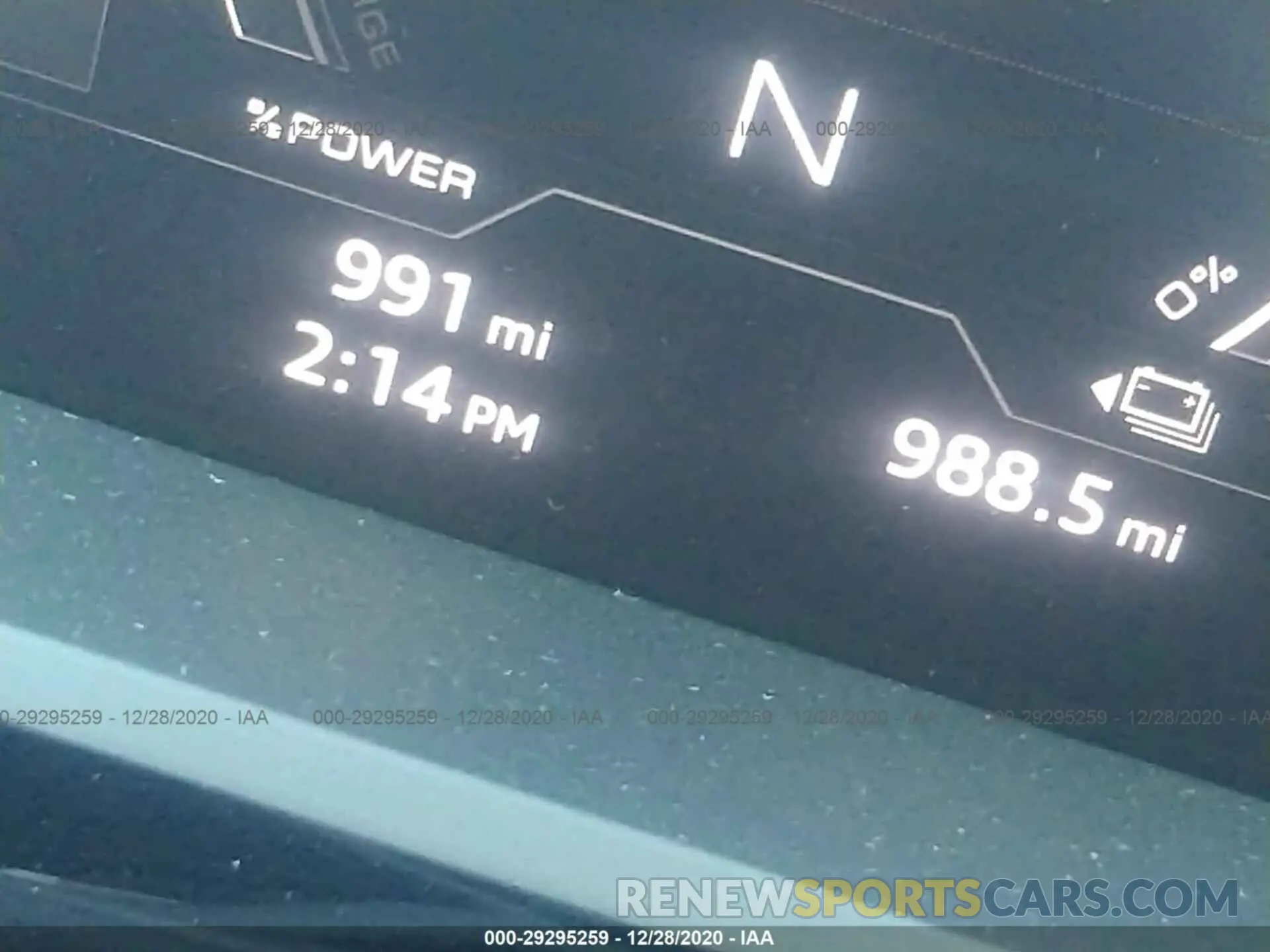 7 fotografías del automóvil dañado WA12ABGE3LB032740 AUDI E-TRON 2020