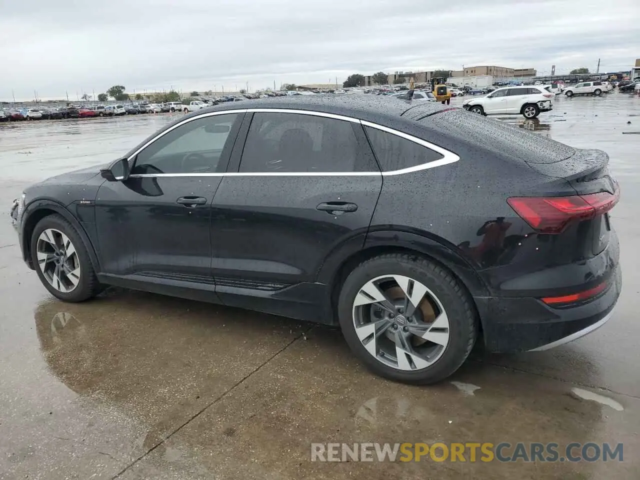 2 fotografías del automóvil dañado WA12ABGE3LB035458 AUDI E-TRON 2020