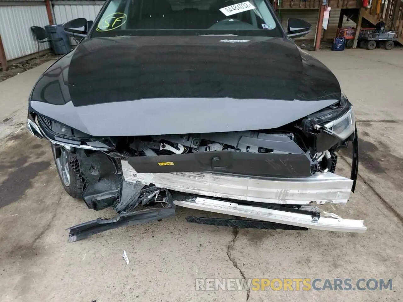 9 fotografías del automóvil dañado WA12ABGE5LB035607 AUDI E-TRON 2020