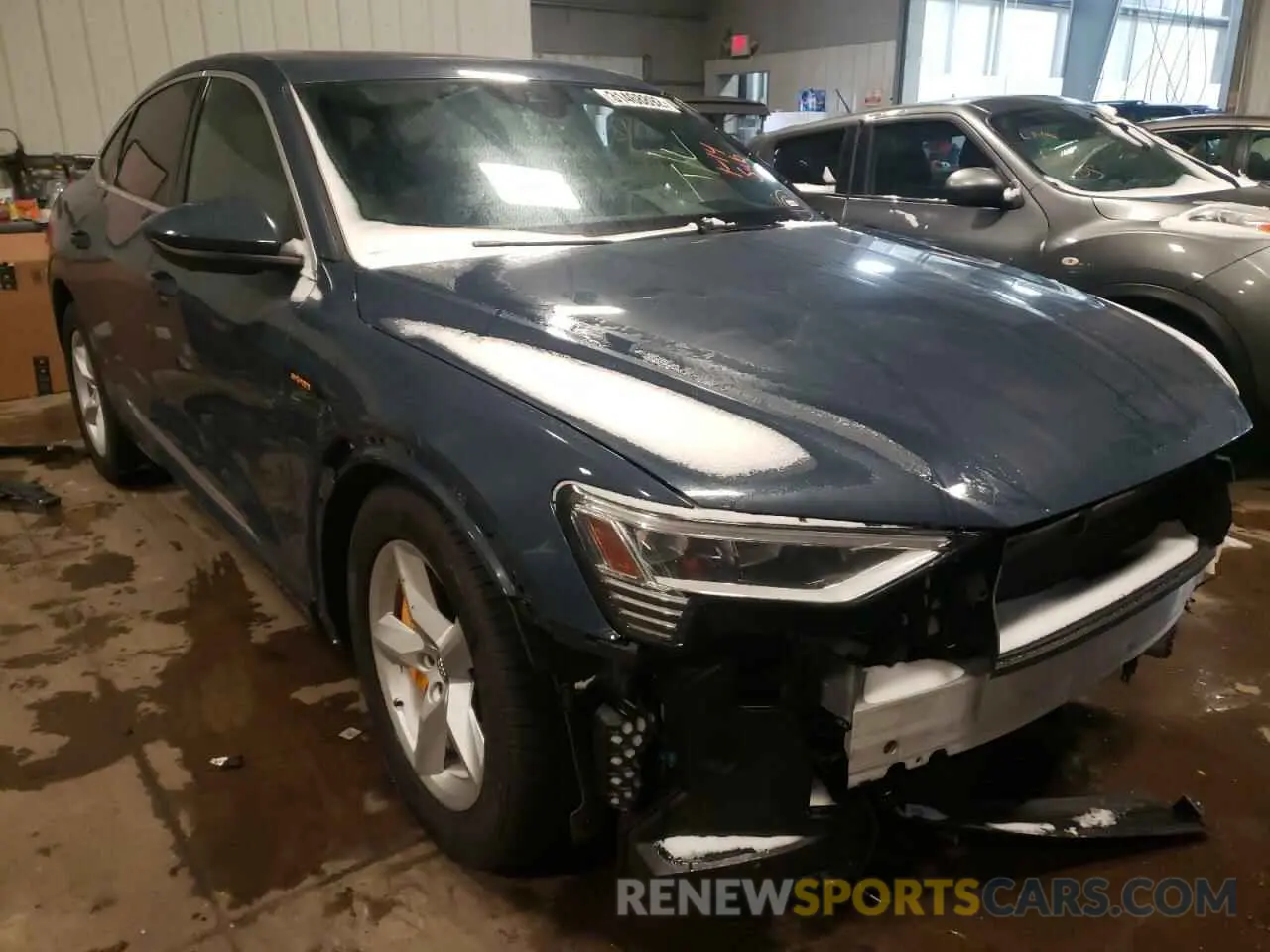 1 fotografías del automóvil dañado WA13ABGE9LB033833 AUDI E-TRON 2020