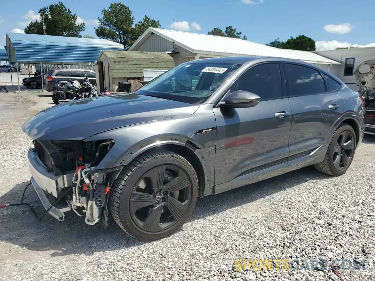 1 fotografías del automóvil dañado WA12AAGE1MB039861 AUDI E-TRON 2021