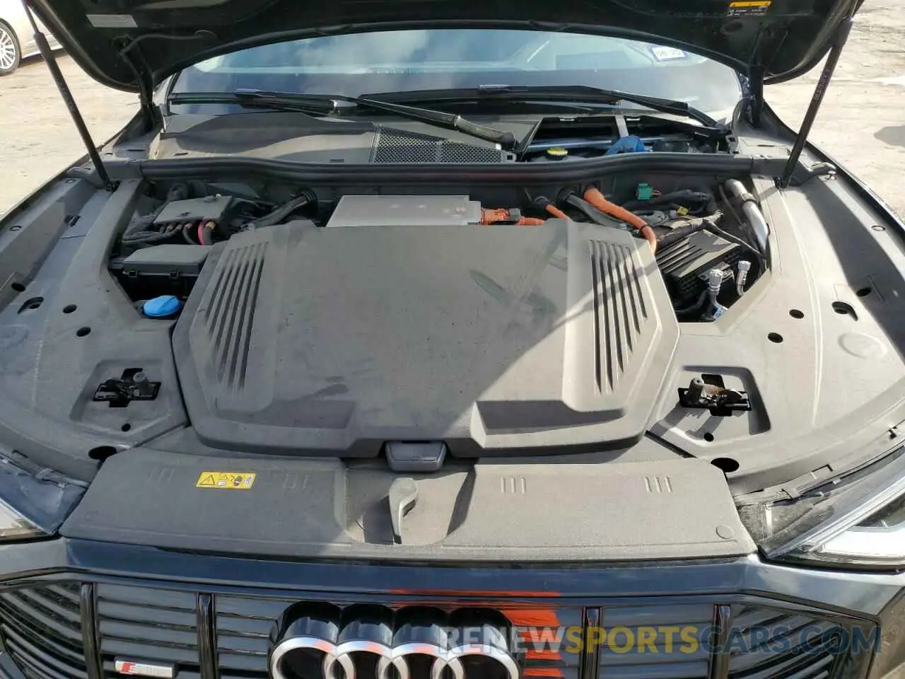 12 fotografías del automóvil dañado WA13AAGE4MB034920 AUDI E-TRON 2021