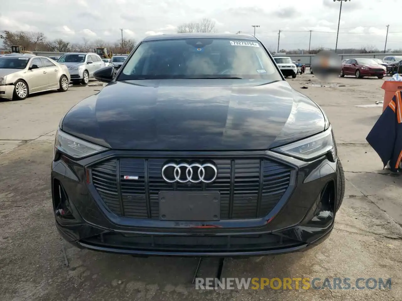 5 fotografías del automóvil dañado WA13AAGE4MB034920 AUDI E-TRON 2021