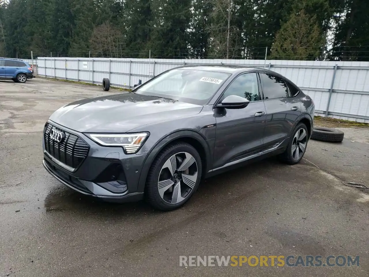 1 fotografías del automóvil dañado WA13ABGE6MB037548 AUDI E-TRON 2021