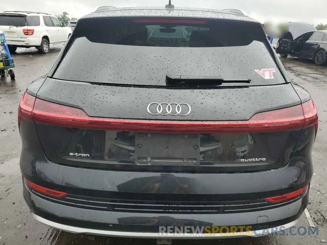 6 fotografías del automóvil dañado WA1AAAGE0MB023789 AUDI E-TRON 2021