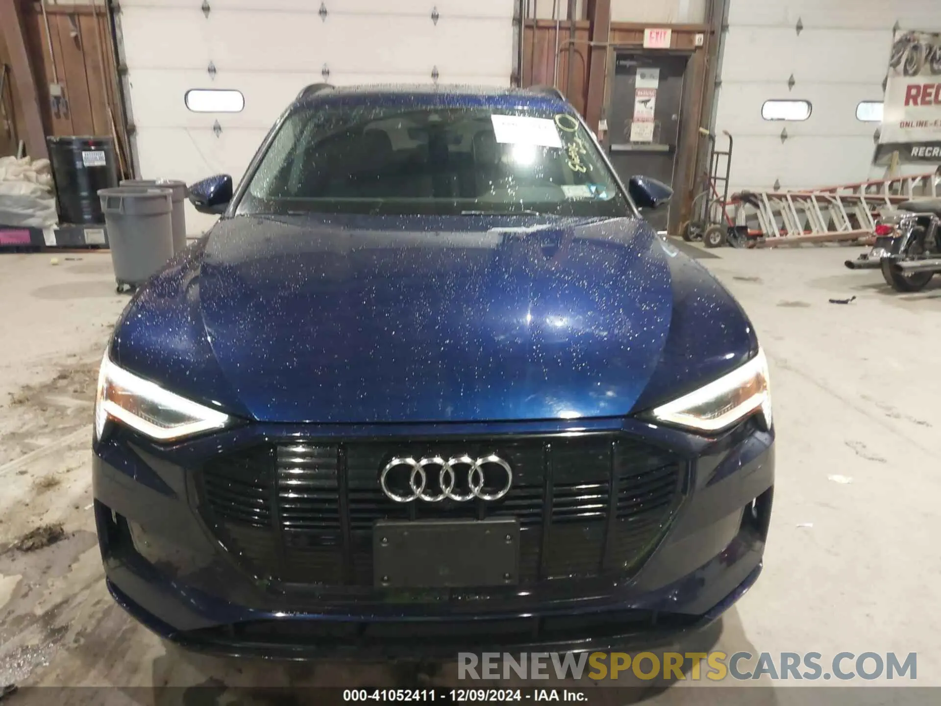 12 fotografías del automóvil dañado WA1AAAGE1MB016351 AUDI E-TRON 2021