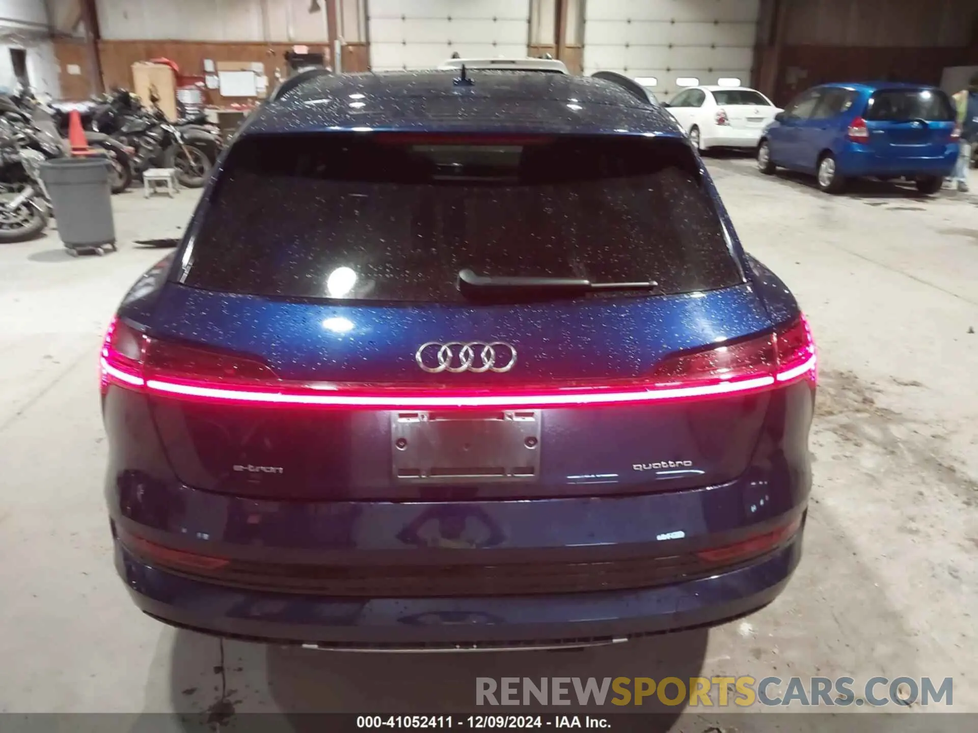 16 fotografías del automóvil dañado WA1AAAGE1MB016351 AUDI E-TRON 2021