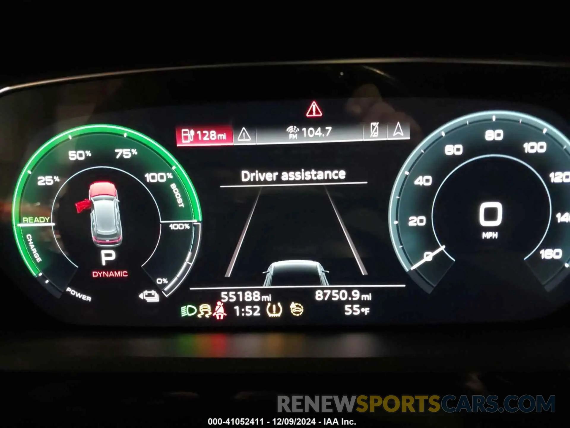 7 fotografías del automóvil dañado WA1AAAGE1MB016351 AUDI E-TRON 2021