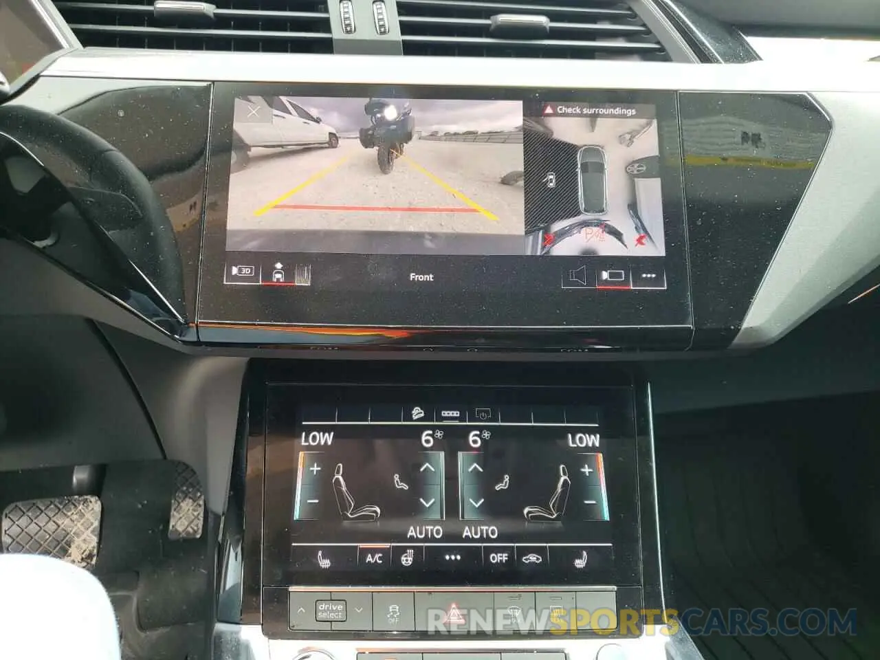 9 fotografías del automóvil dañado WA1AAAGE4MB031782 AUDI E-TRON 2021