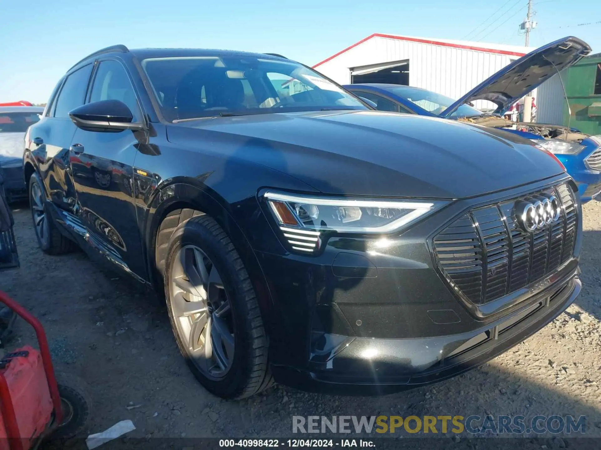 1 fotografías del automóvil dañado WA1AAAGE5MB003196 AUDI E-TRON 2021