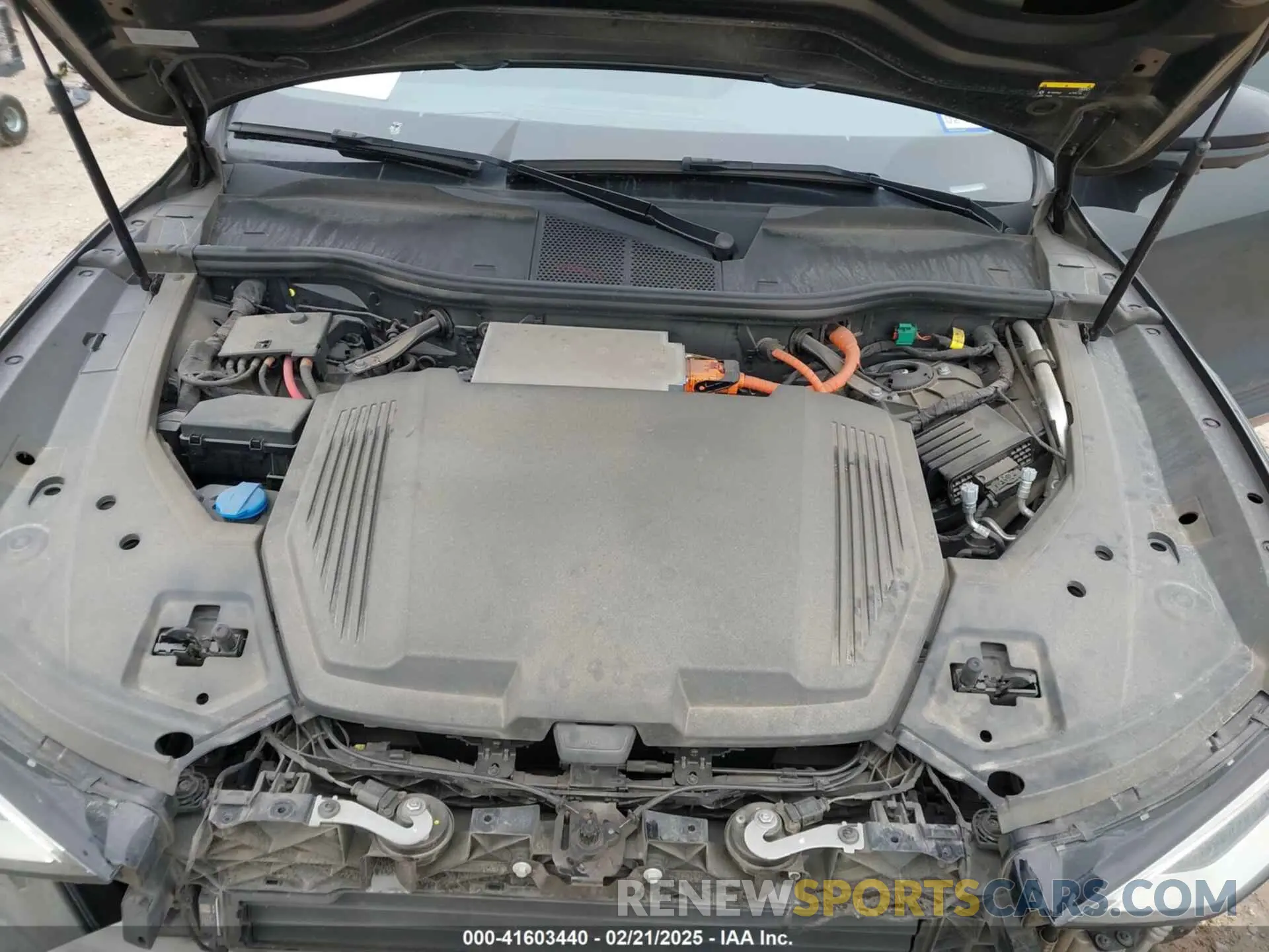 10 fotografías del automóvil dañado WA1AAAGE6MB027927 AUDI E-TRON 2021