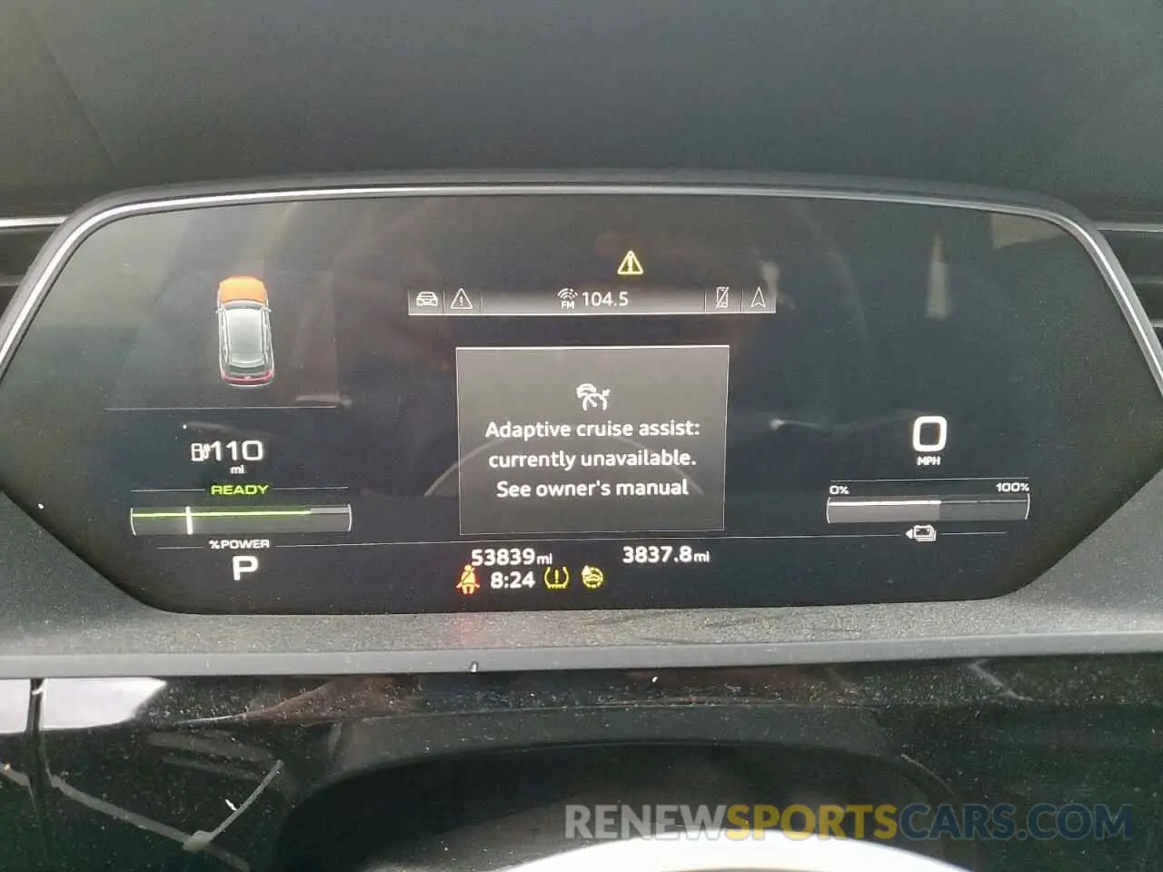9 fotografías del automóvil dañado WA1AAAGE7MB023949 AUDI E-TRON 2021