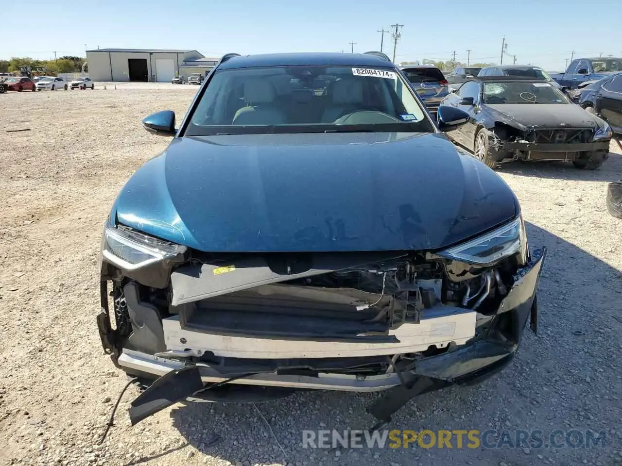 5 fotografías del automóvil dañado WA1LAAGE3MB016151 AUDI E-TRON 2021