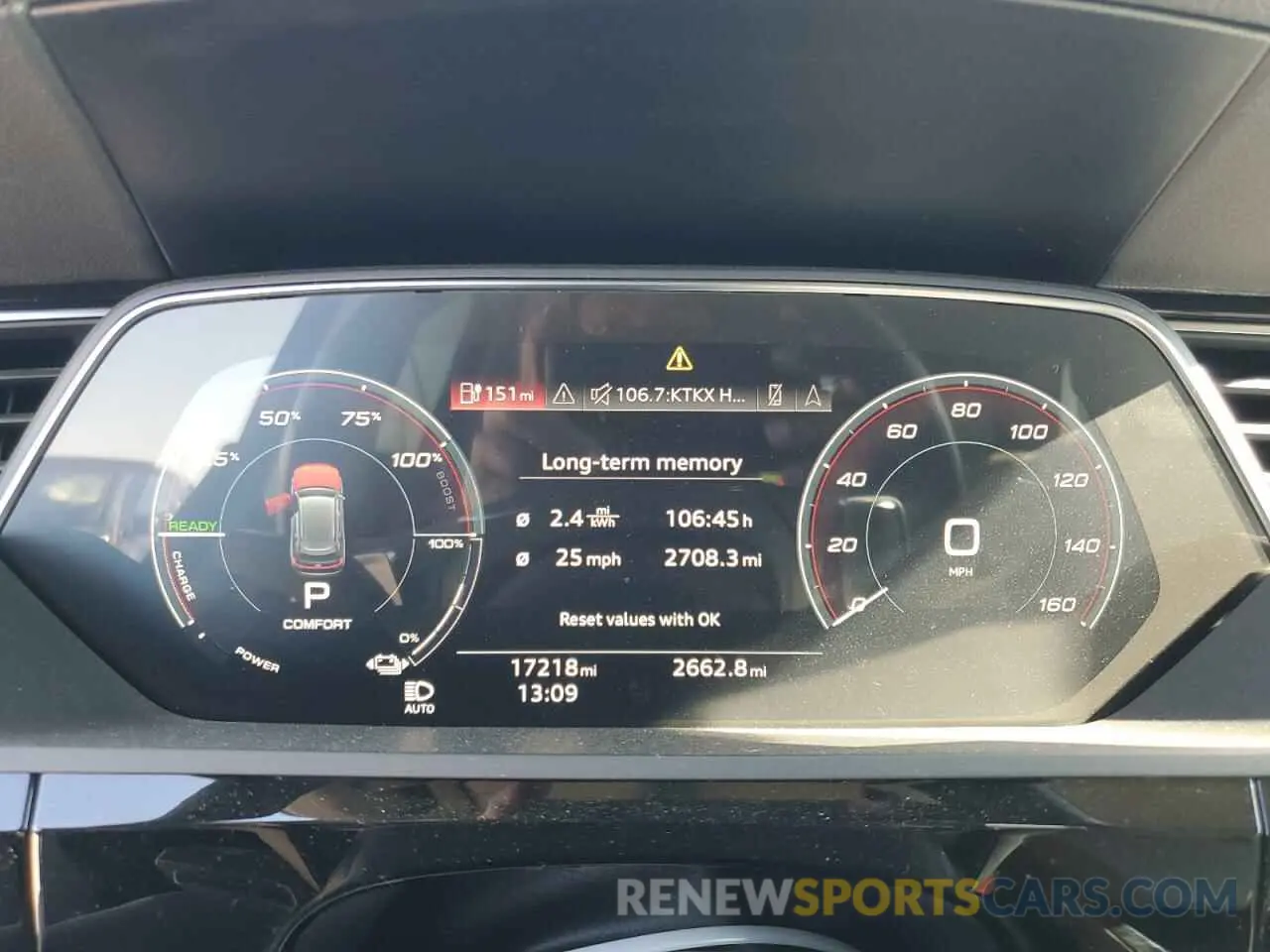 9 fotografías del automóvil dañado WA1LAAGE3MB016151 AUDI E-TRON 2021