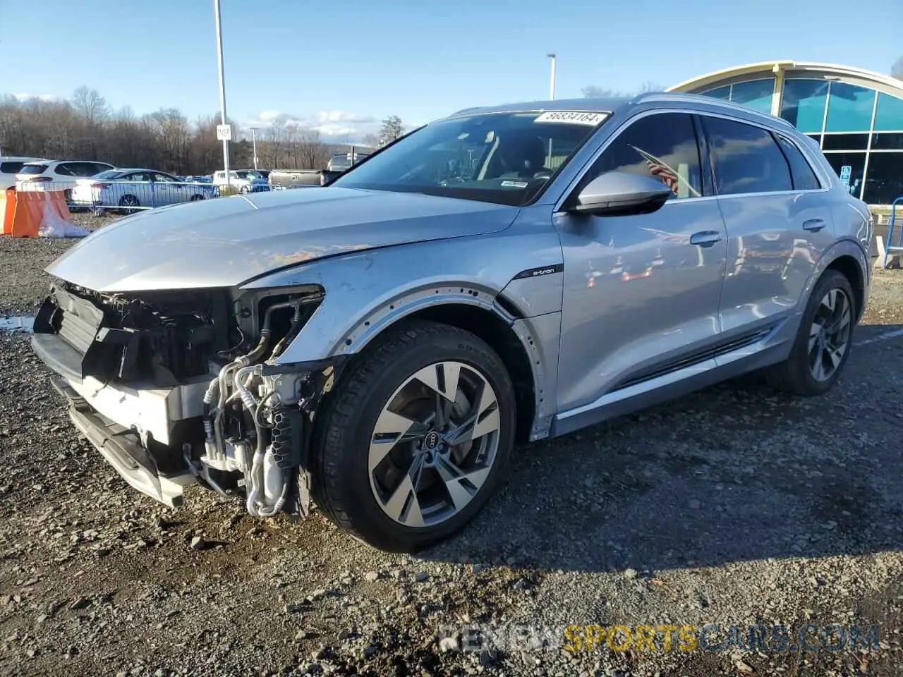 1 fotografías del automóvil dañado WA1LAAGE3MB016702 AUDI E-TRON 2021