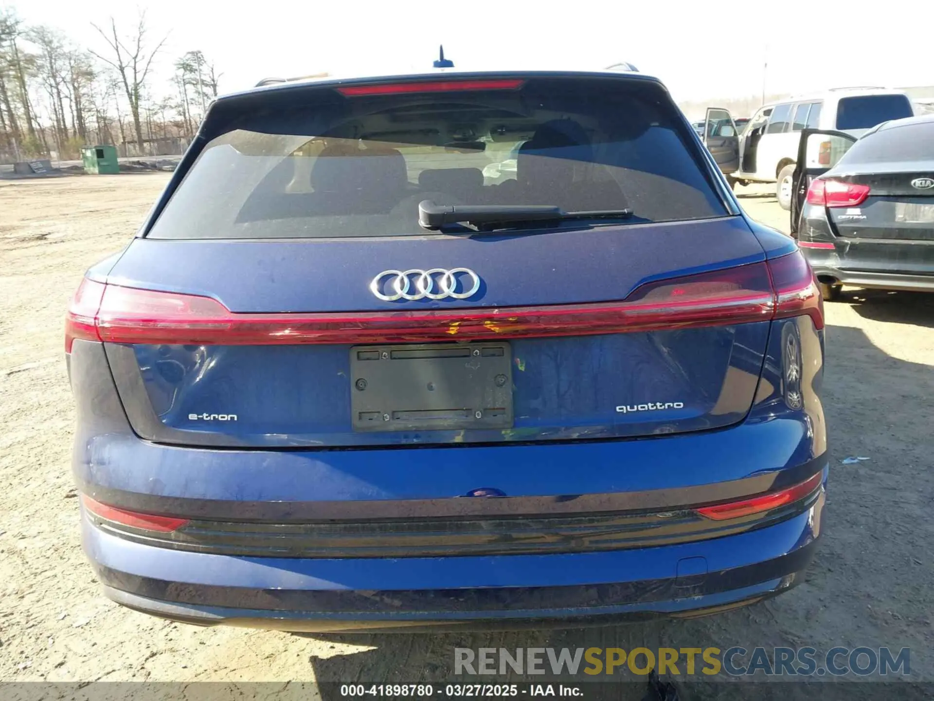 17 fotografías del automóvil dañado WA1LAAGE3MB018496 AUDI E-TRON 2021