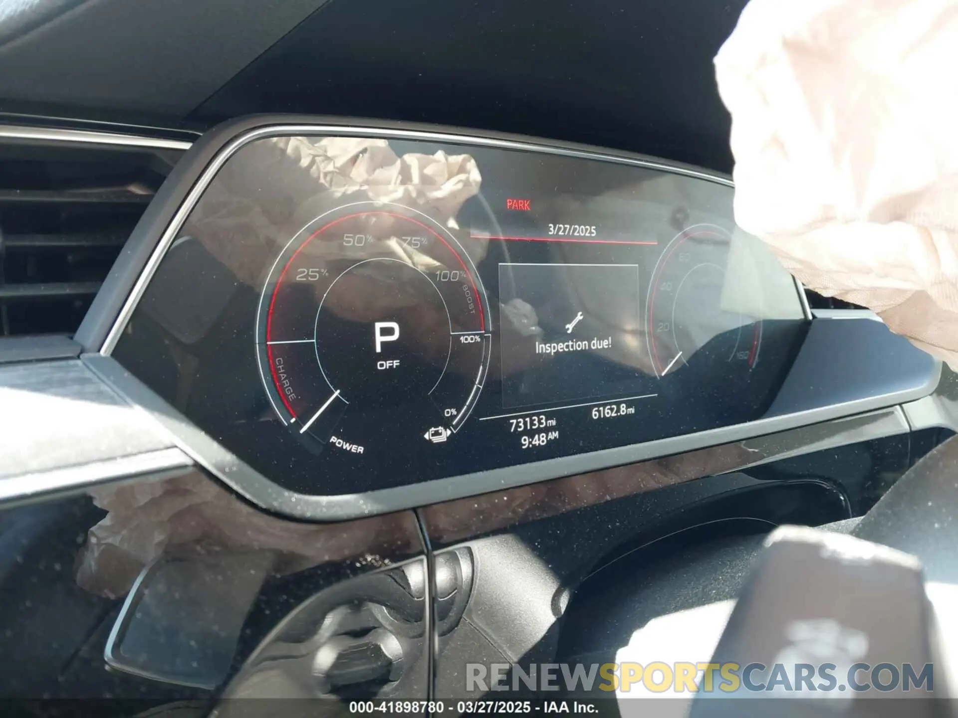 7 fotografías del automóvil dañado WA1LAAGE3MB018496 AUDI E-TRON 2021