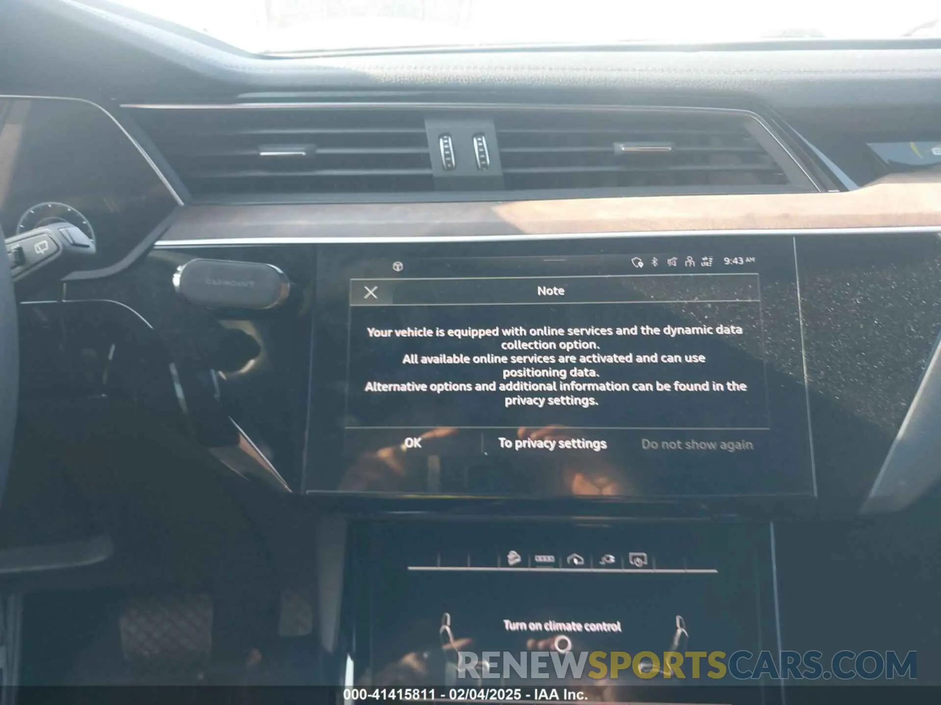18 fotografías del automóvil dañado WA1LAAGE3MB028896 AUDI E-TRON 2021