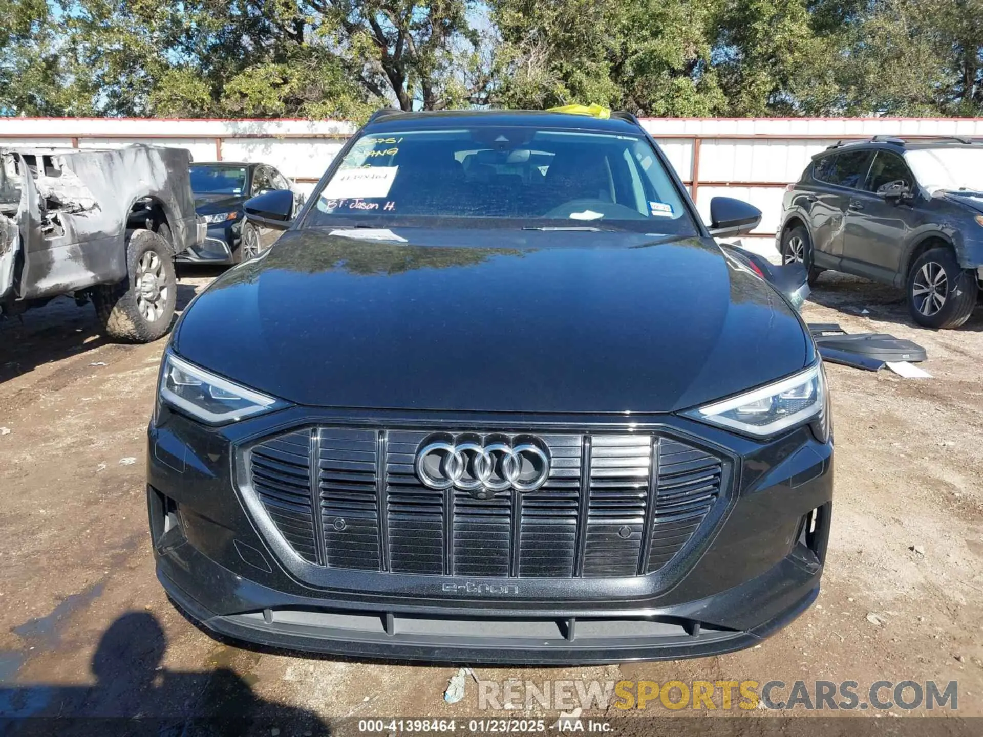 13 fotografías del automóvil dañado WA1LAAGE4MB010570 AUDI E-TRON 2021