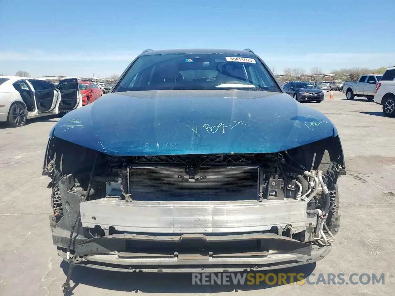 5 fotografías del automóvil dañado WA1LAAGE5MB030598 AUDI E-TRON 2021