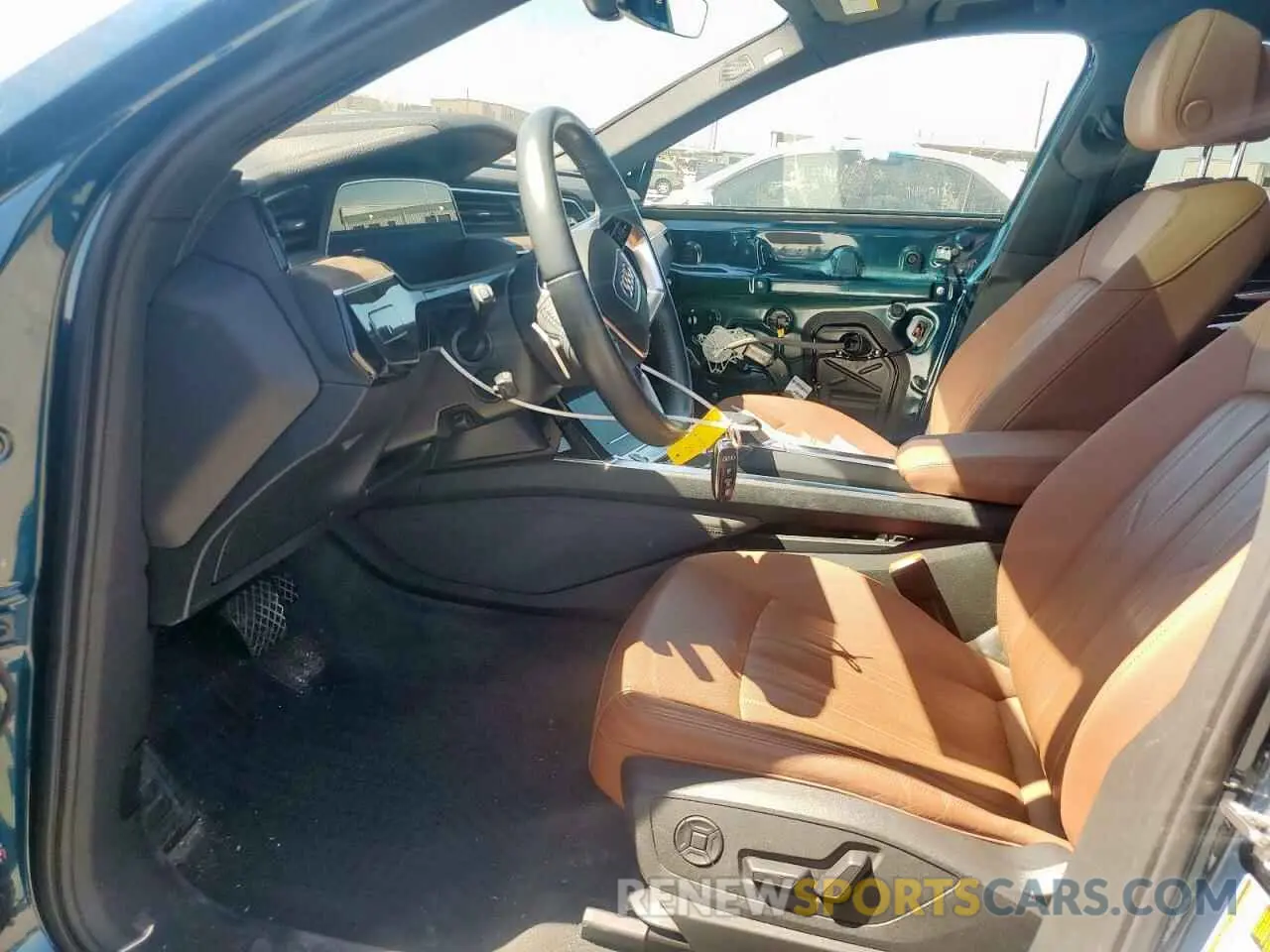 7 fotografías del automóvil dañado WA1LAAGE5MB030598 AUDI E-TRON 2021