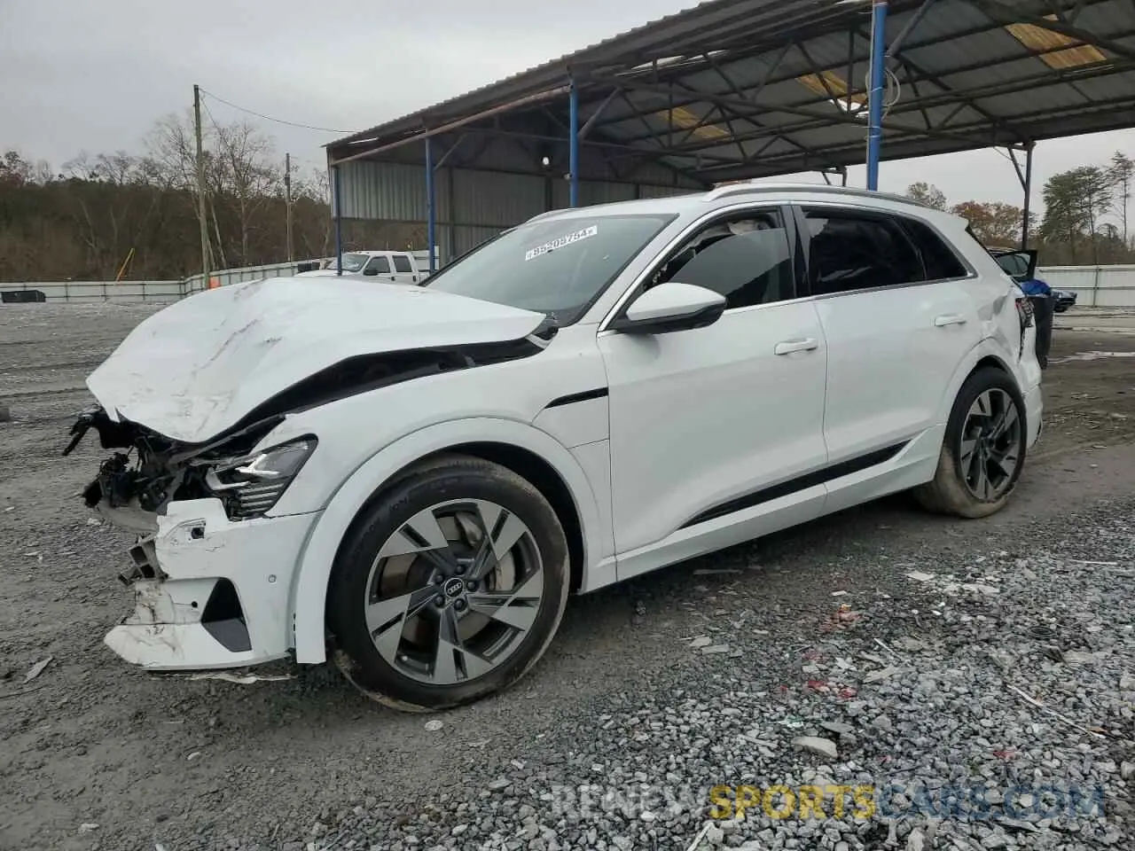 1 fotografías del automóvil dañado WA1LAAGE7MB015990 AUDI E-TRON 2021