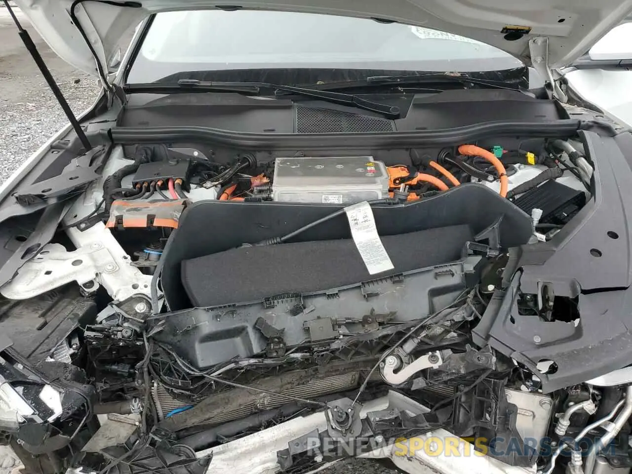 11 fotografías del automóvil dañado WA1LAAGE7MB015990 AUDI E-TRON 2021