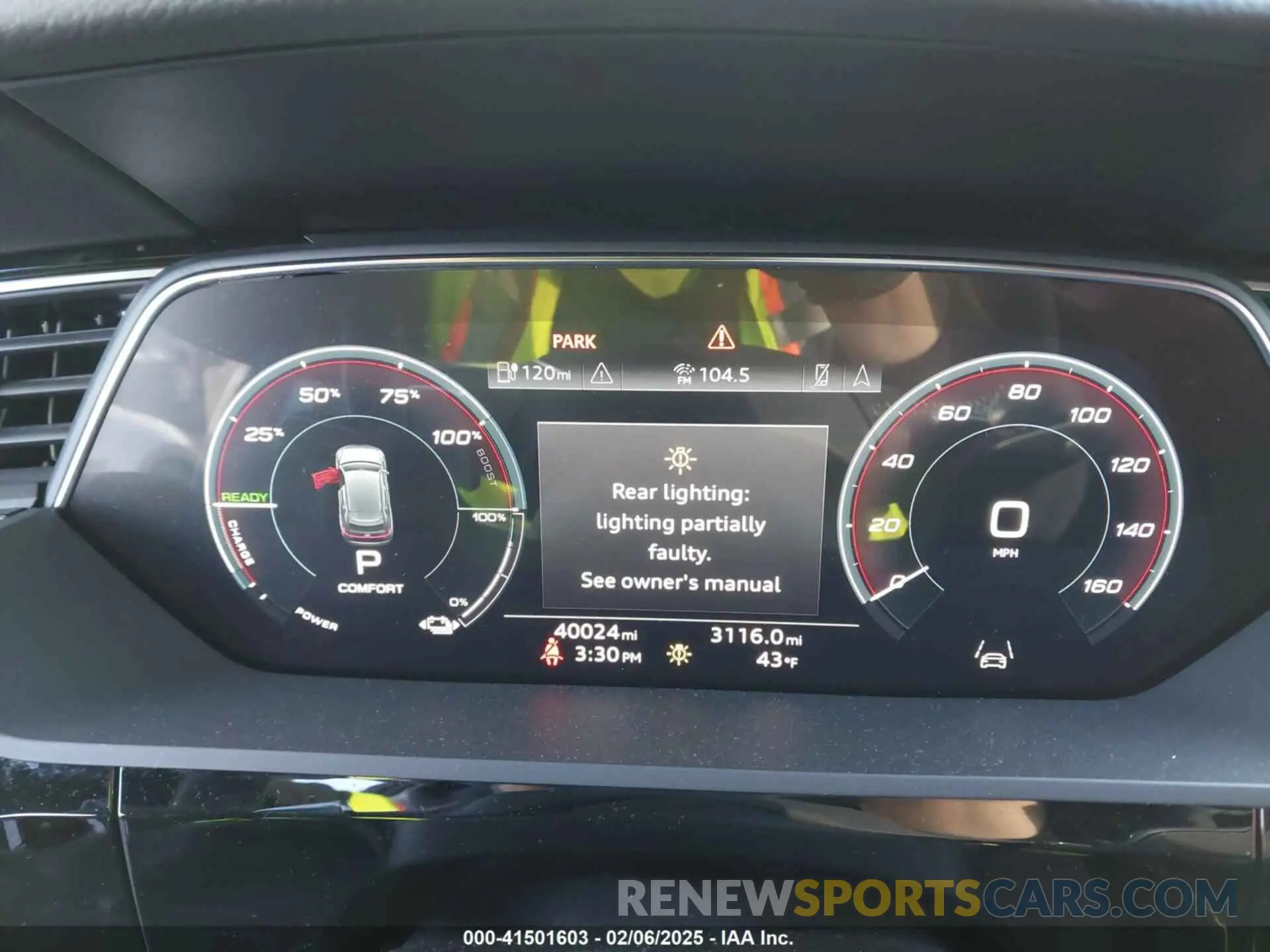 7 fotografías del automóvil dañado WA1LAAGE9MB002545 AUDI E-TRON 2021