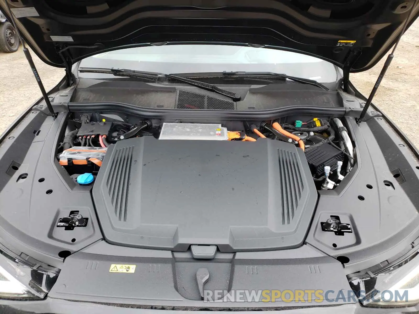7 fotografías del automóvil dañado WA1VAAGE2MB027215 AUDI E-TRON 2021