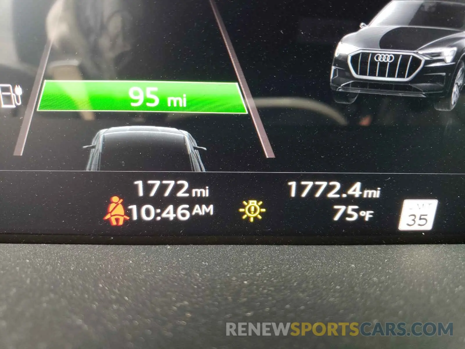8 fotografías del automóvil dañado WA1VAAGE2MB027215 AUDI E-TRON 2021
