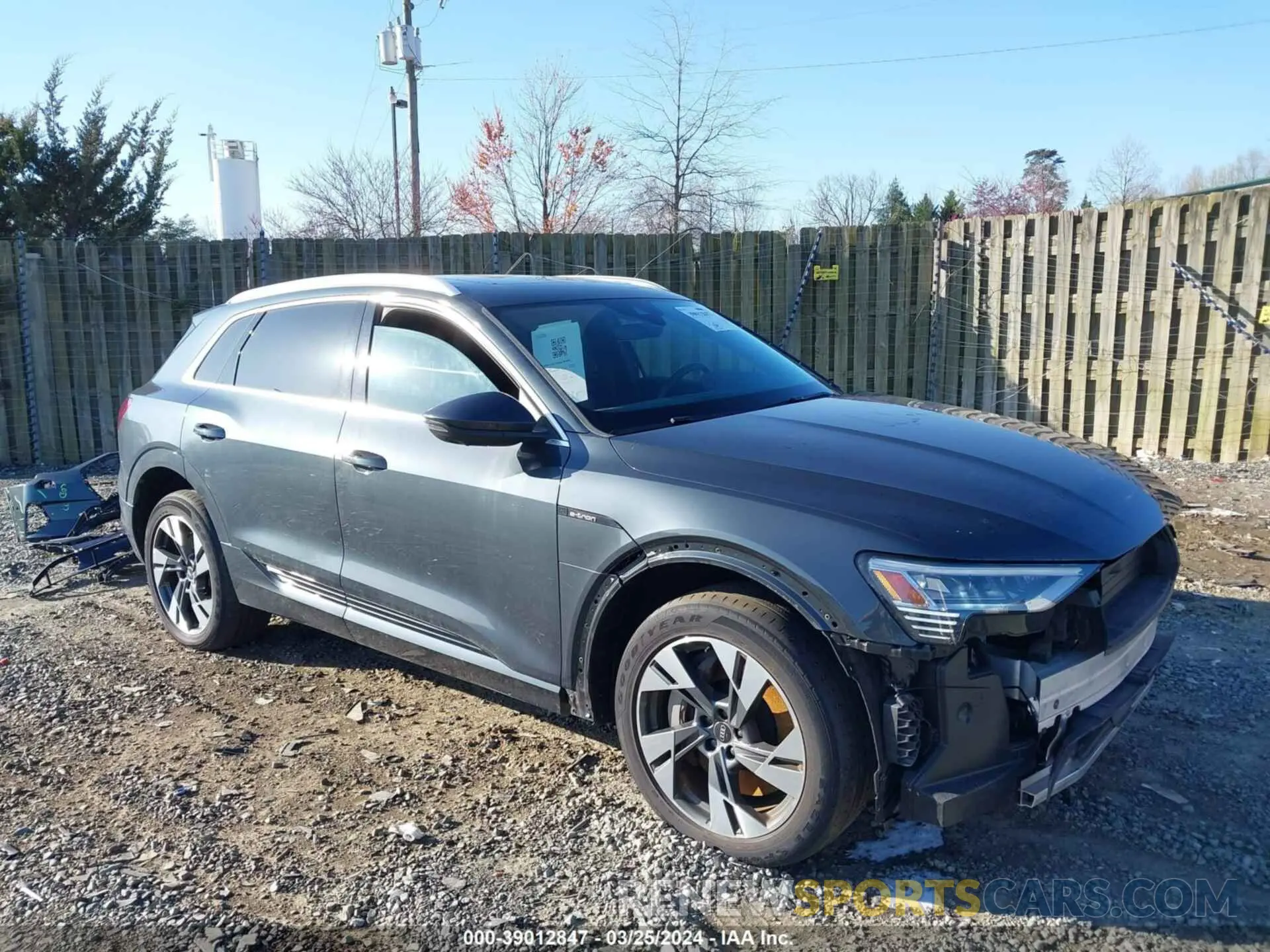 1 fotografías del automóvil dañado WA1VAAGE5MB017505 AUDI E-TRON 2021