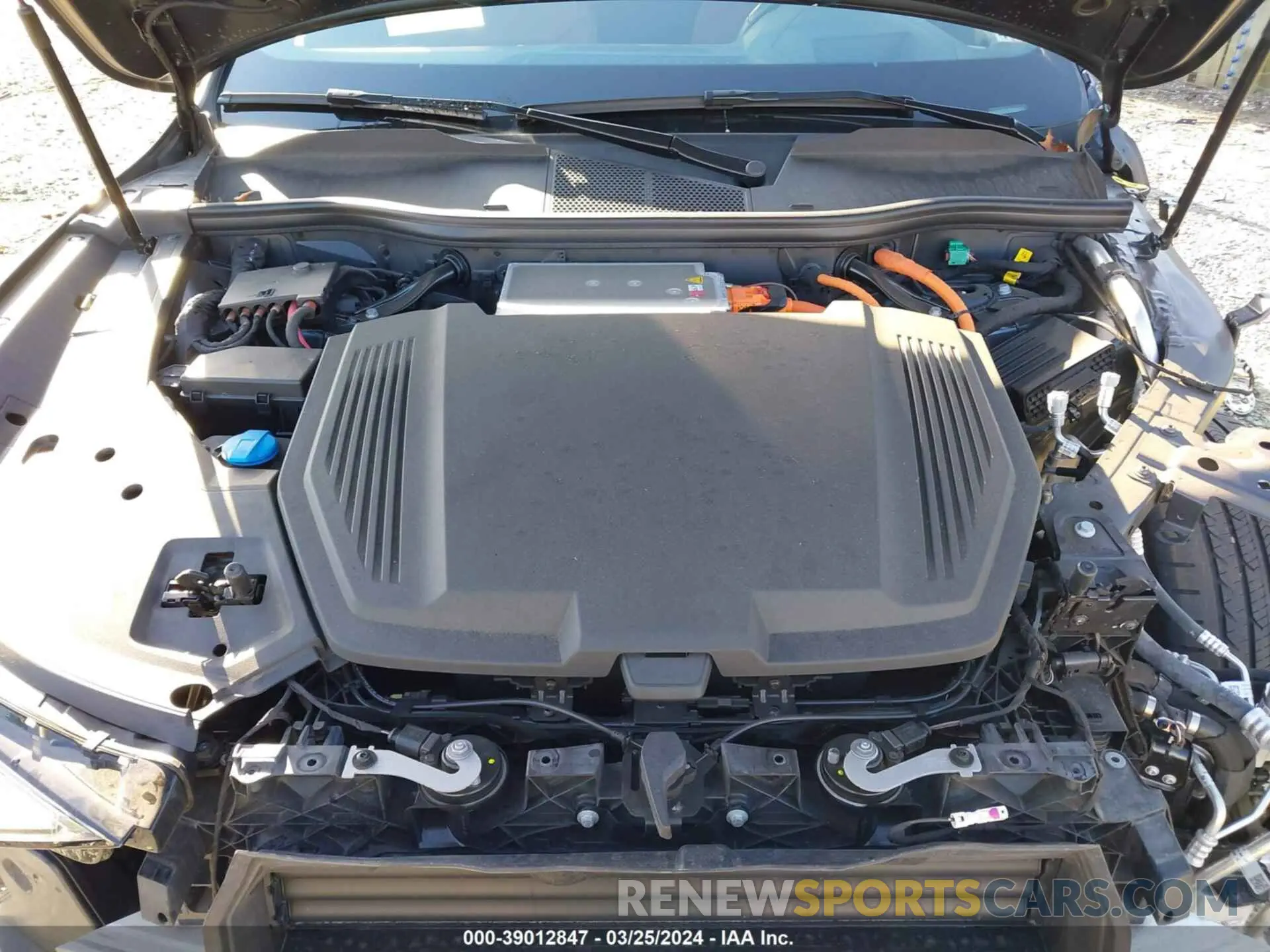 10 fotografías del automóvil dañado WA1VAAGE5MB017505 AUDI E-TRON 2021