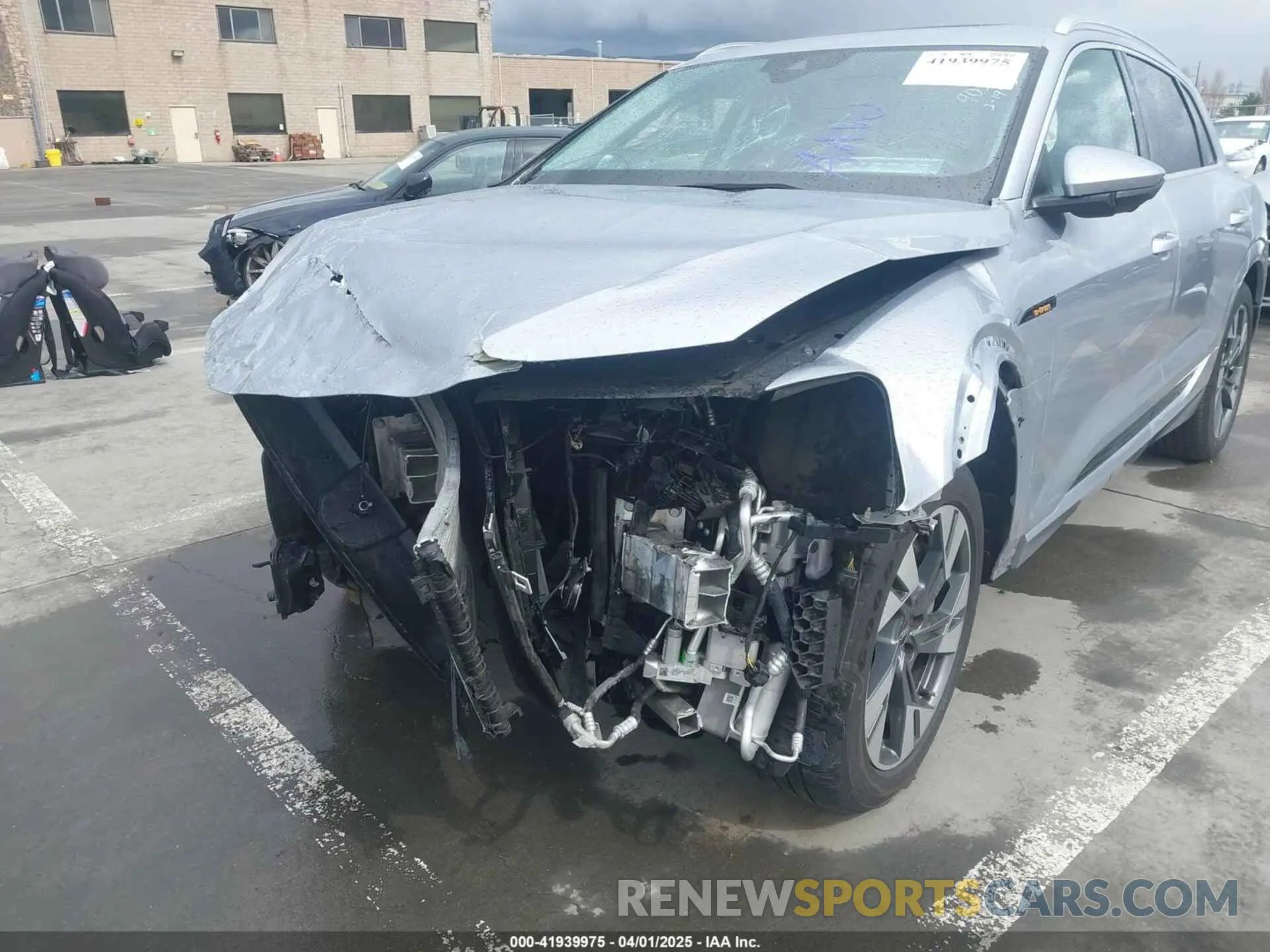 19 fotografías del automóvil dañado WA1VAAGE5MB022798 AUDI E-TRON 2021