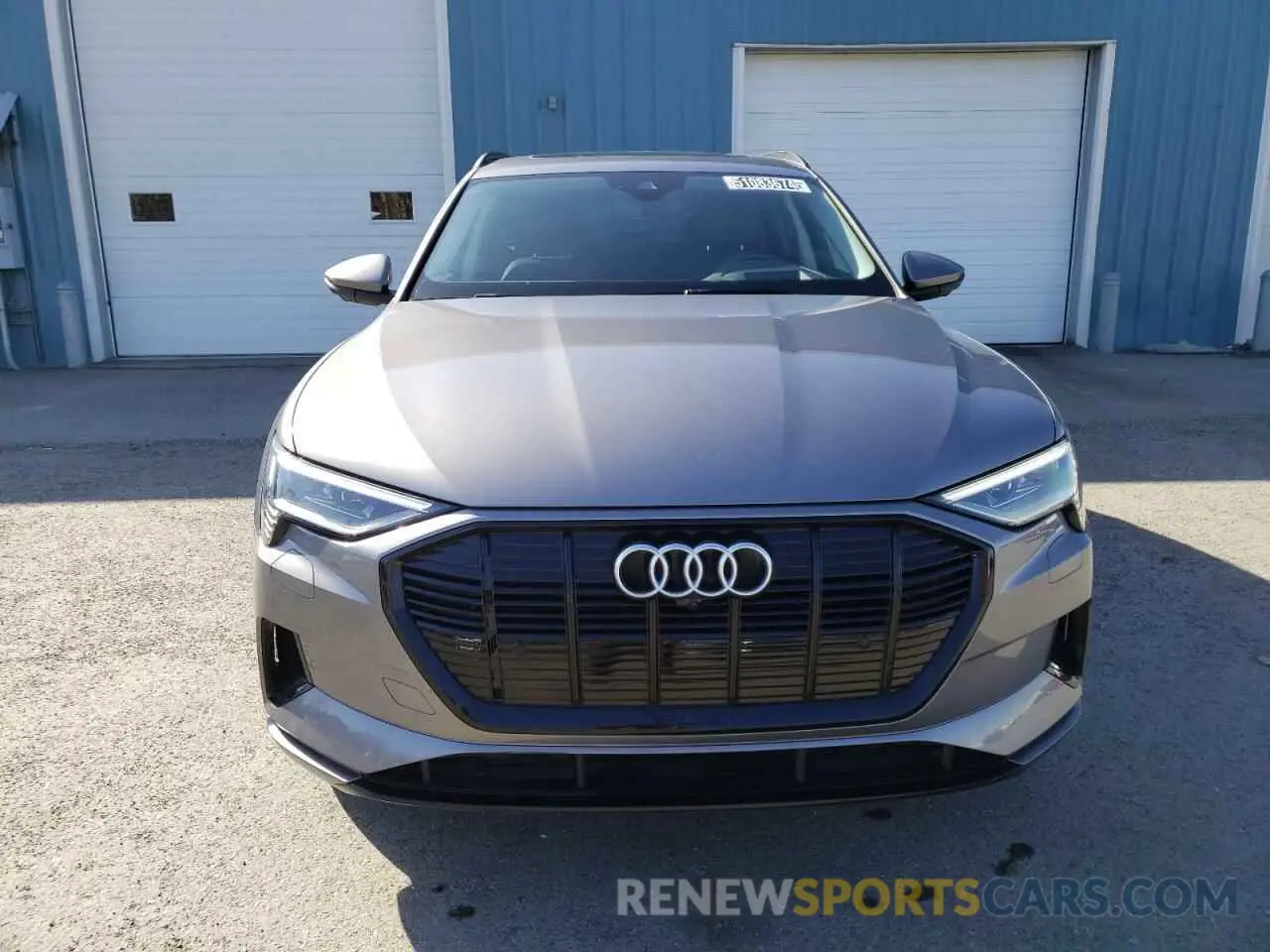 5 fotografías del automóvil dañado WA1VABGE4MB017274 AUDI E-TRON 2021