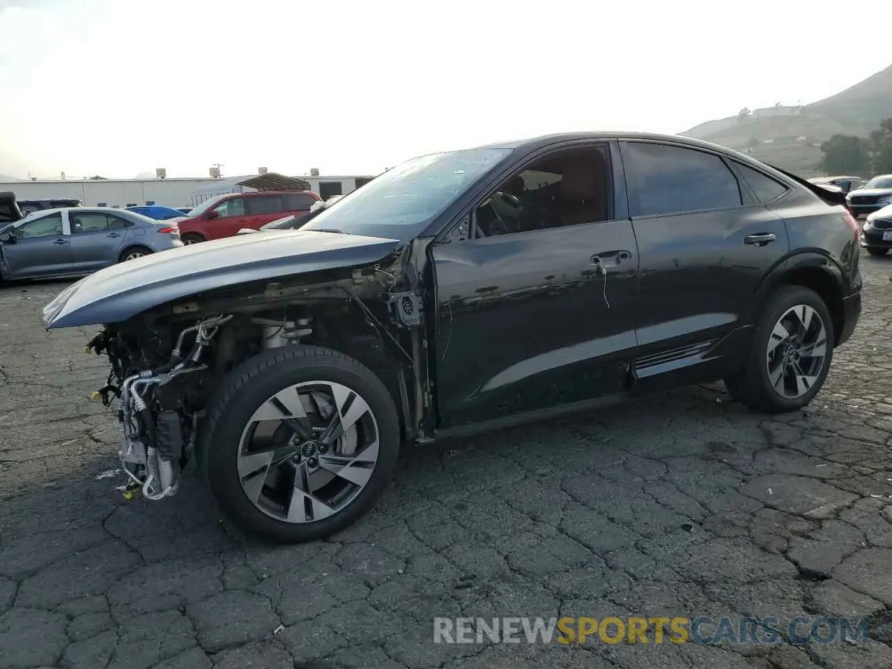 1 fotografías del automóvil dañado WA11AAGE8NB022696 AUDI E-TRON 2022