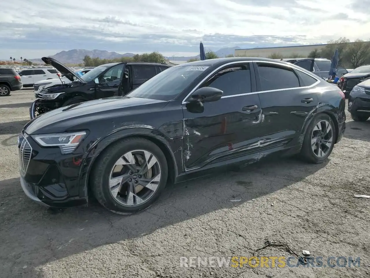 1 fotografías del automóvil dañado WA11AAGEXNB019590 AUDI E-TRON 2022