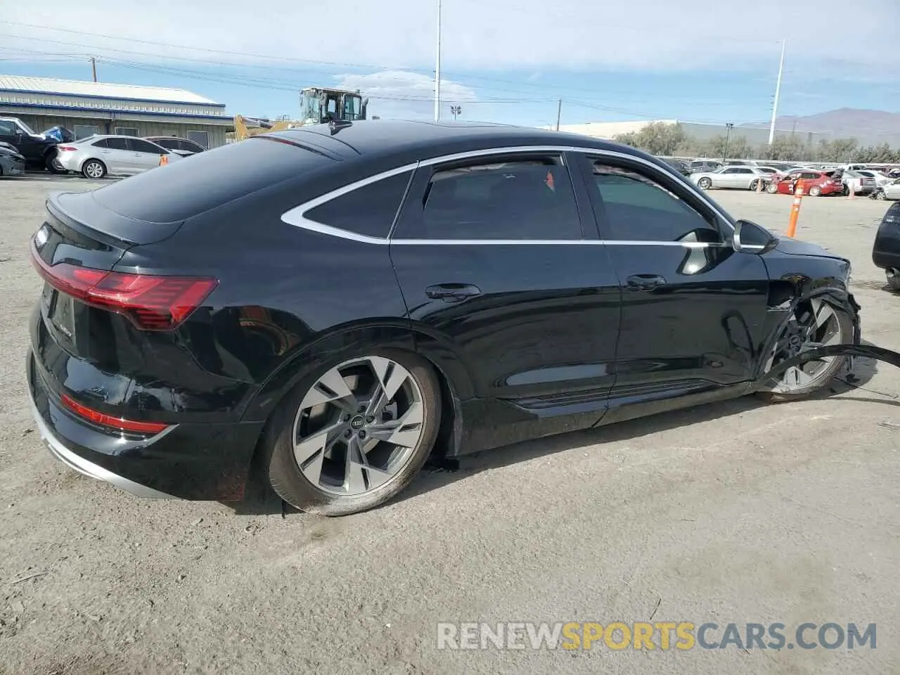3 fotografías del automóvil dañado WA11AAGEXNB019590 AUDI E-TRON 2022
