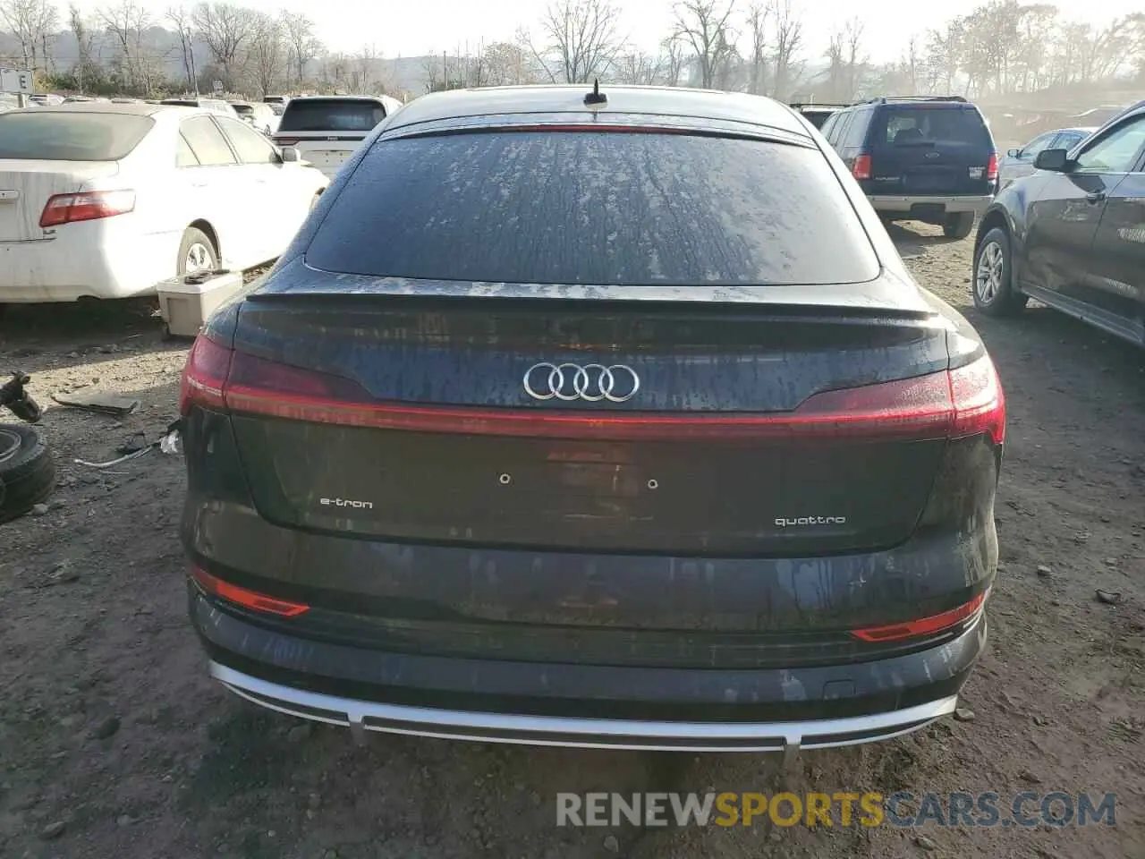 6 fotografías del automóvil dañado WA12AAGE2NB041104 AUDI E-TRON 2022